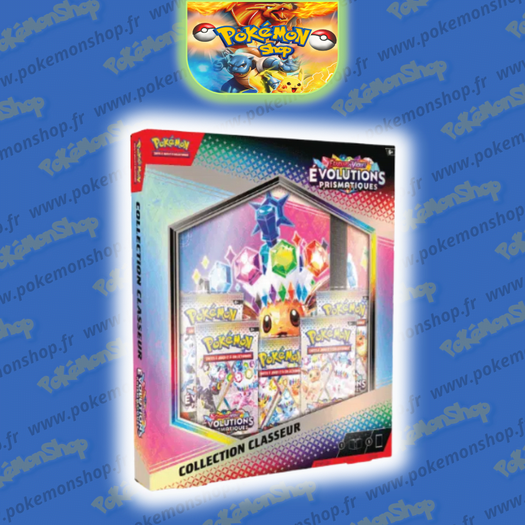 Pokémon Coffret Classeur EV8.5 Evolutions Prismatiques