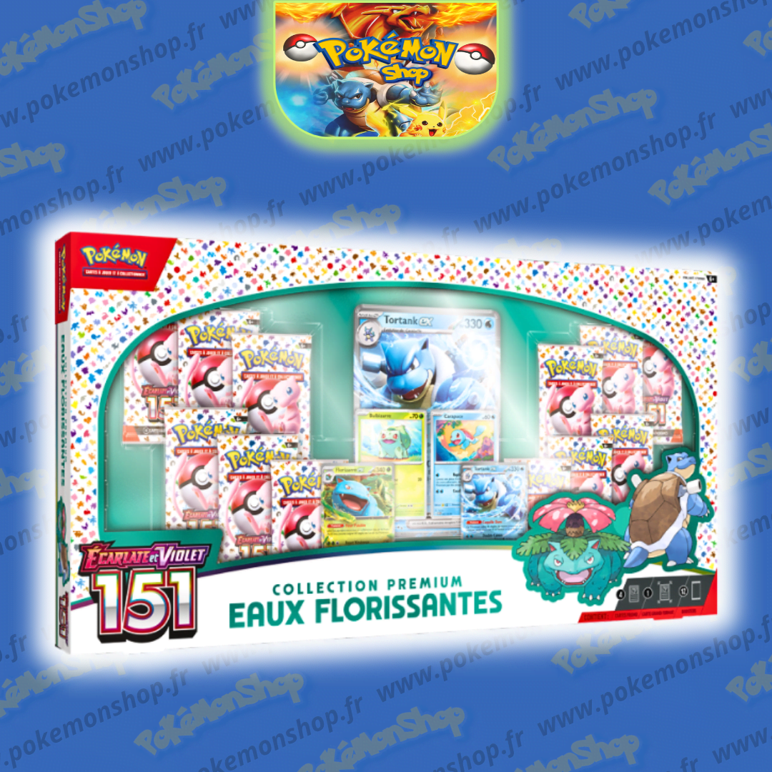 Pokémon Coffret Premium 151 Eaux Florissantes