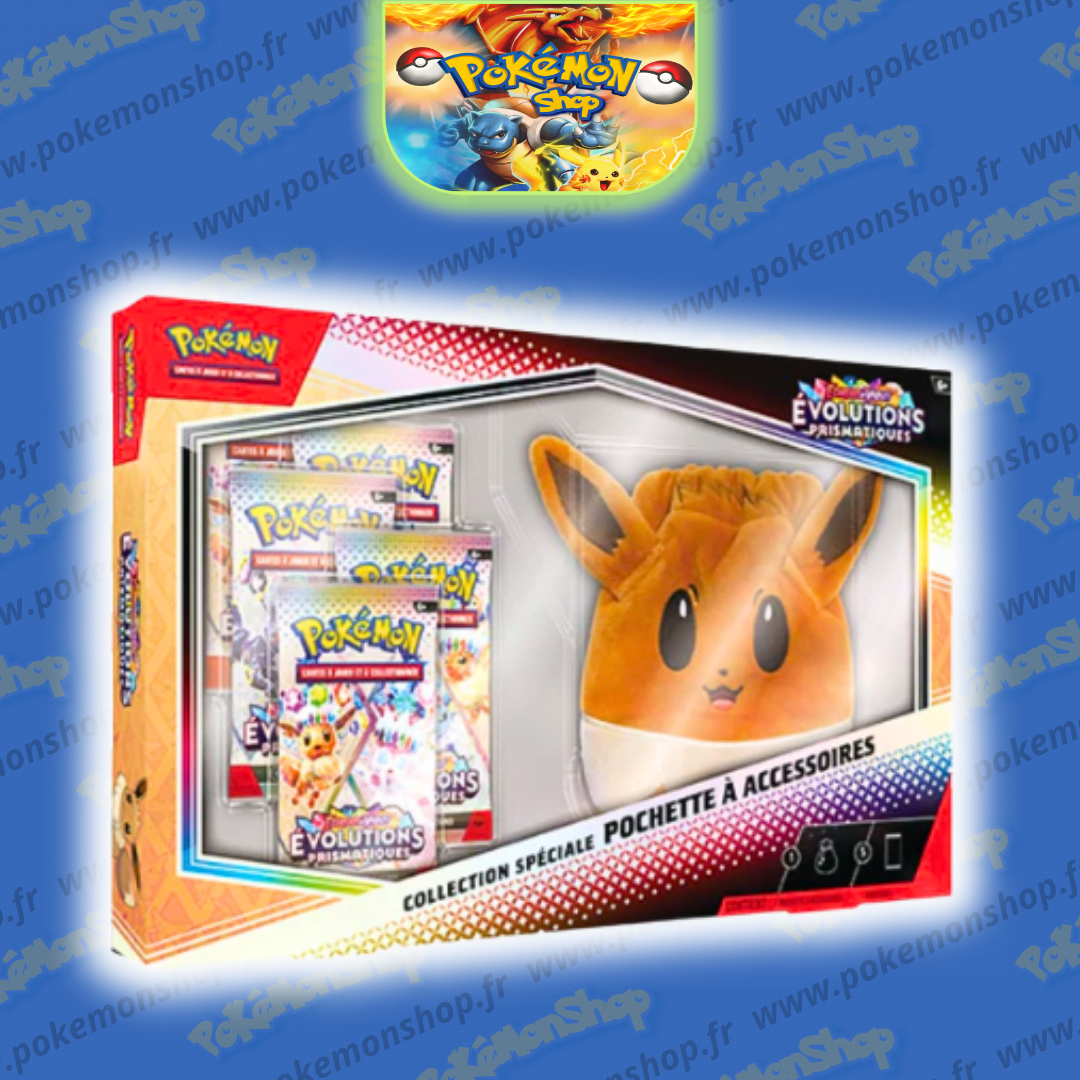 Pokémon Coffret EV8.5 Pochette Accessoires Évolutions Prismatiques