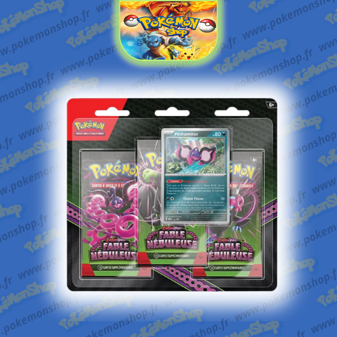 Pokémon Tripack EV6.5 Fable Nébuleuse