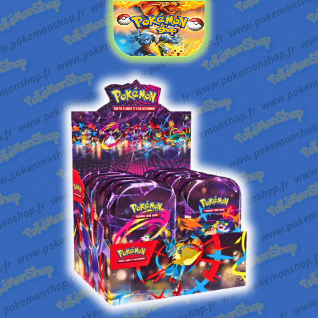 Pokémon Display Mini tin ME01 Méga Evolution