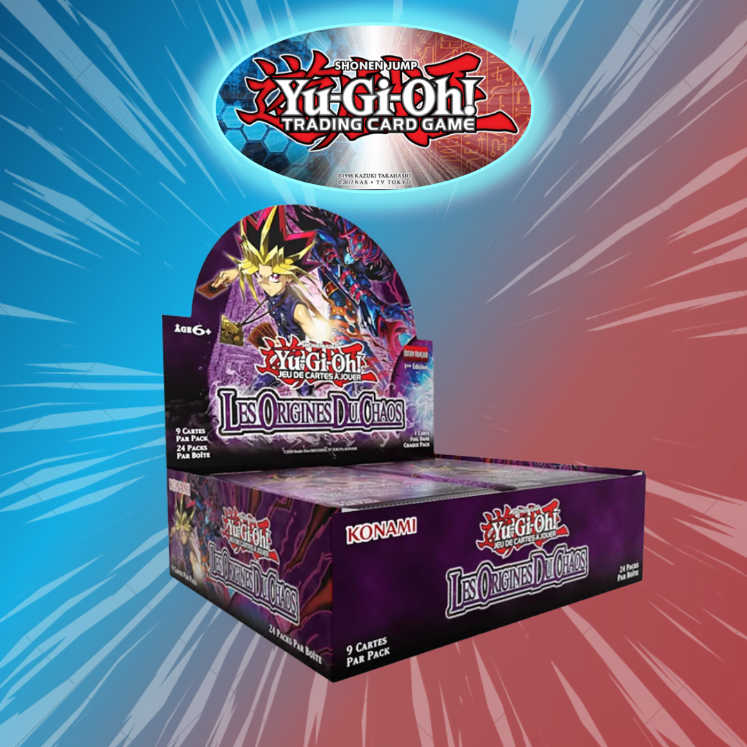 Yu-Gi-Oh! Display x 24 Boosters Les Origines Du Chaos FR Préco