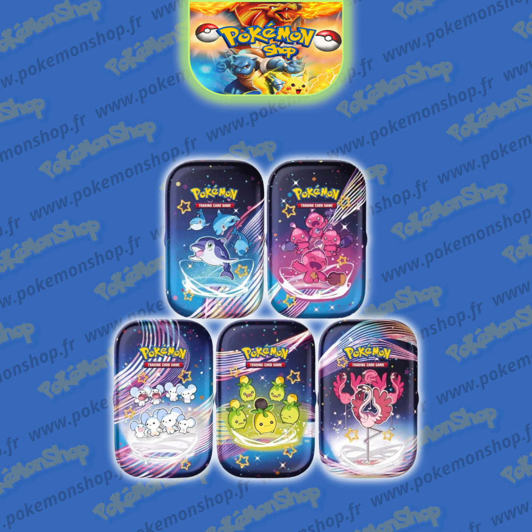 Pokémon Display Mini Tin's EV4.5 Destinés de Paldea FR