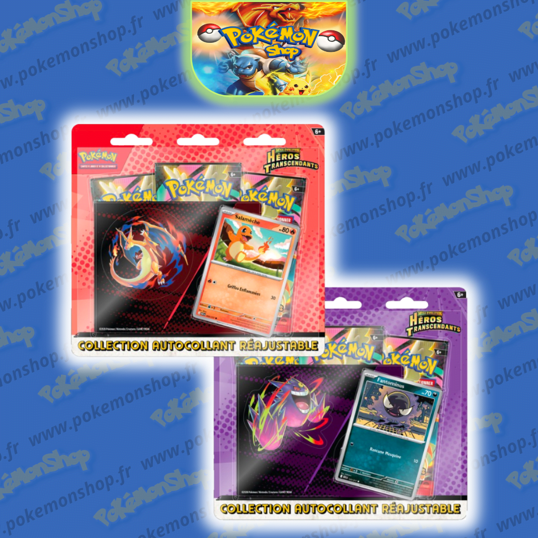 Pokémon ME2.5 Tripack Heros Transcendants lot x2 Officiel Fr