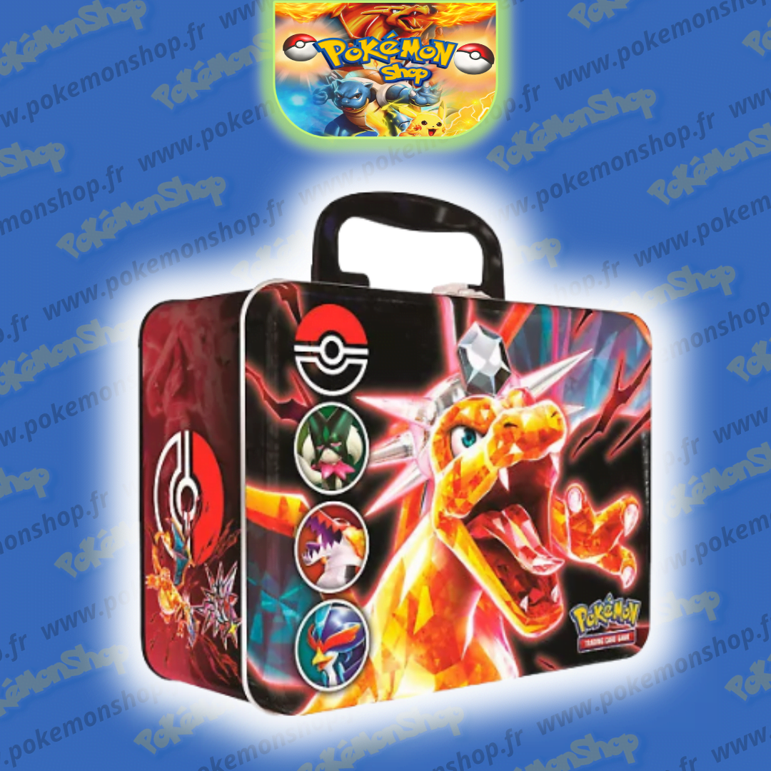 Pokémon Valisette Coffre aux Trésors Dracaufeu