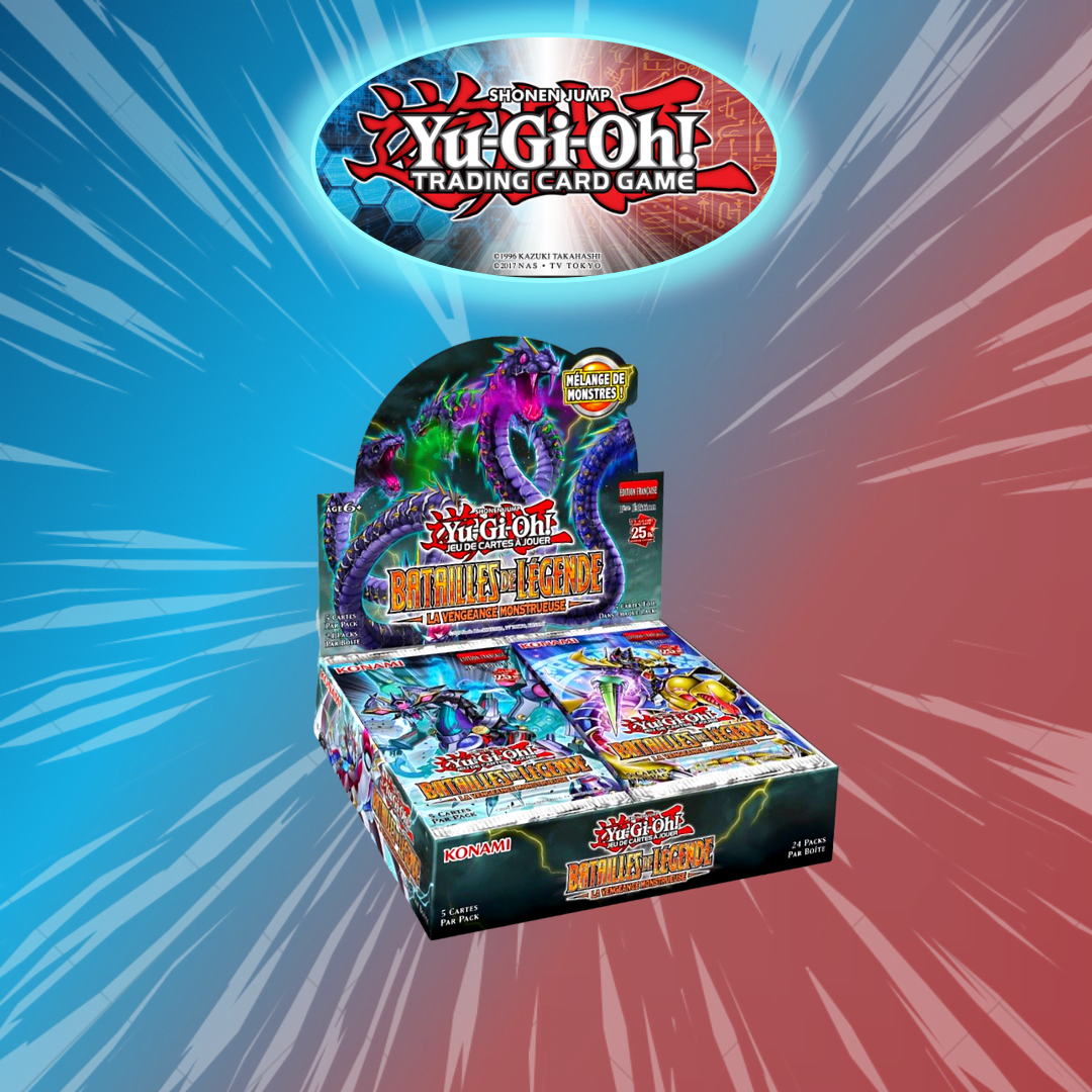 display Yugioh La vengeance Monstrueuse