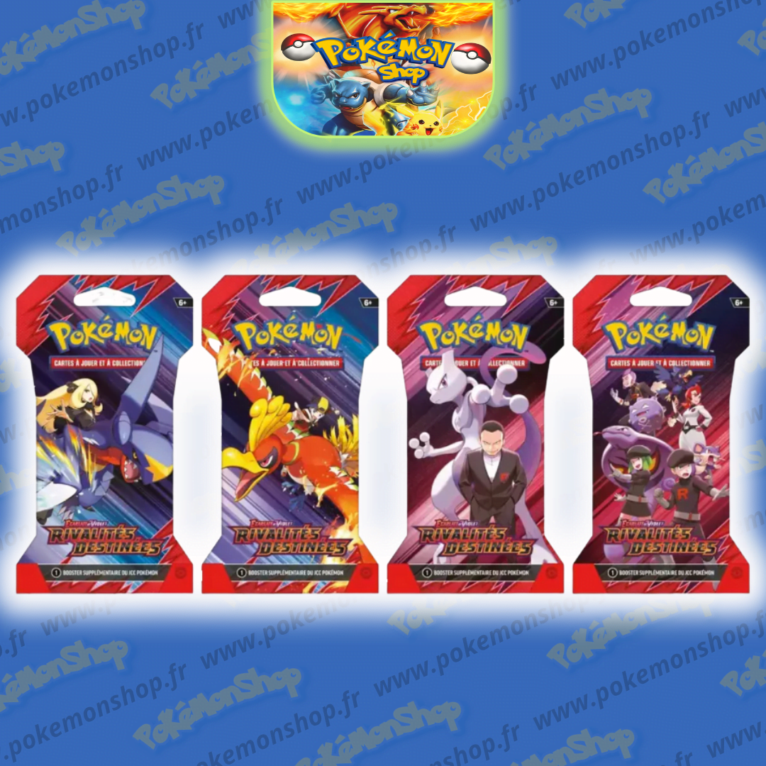 Pokémon Booster Blister EV10 à l'unité Rivalités Destinées