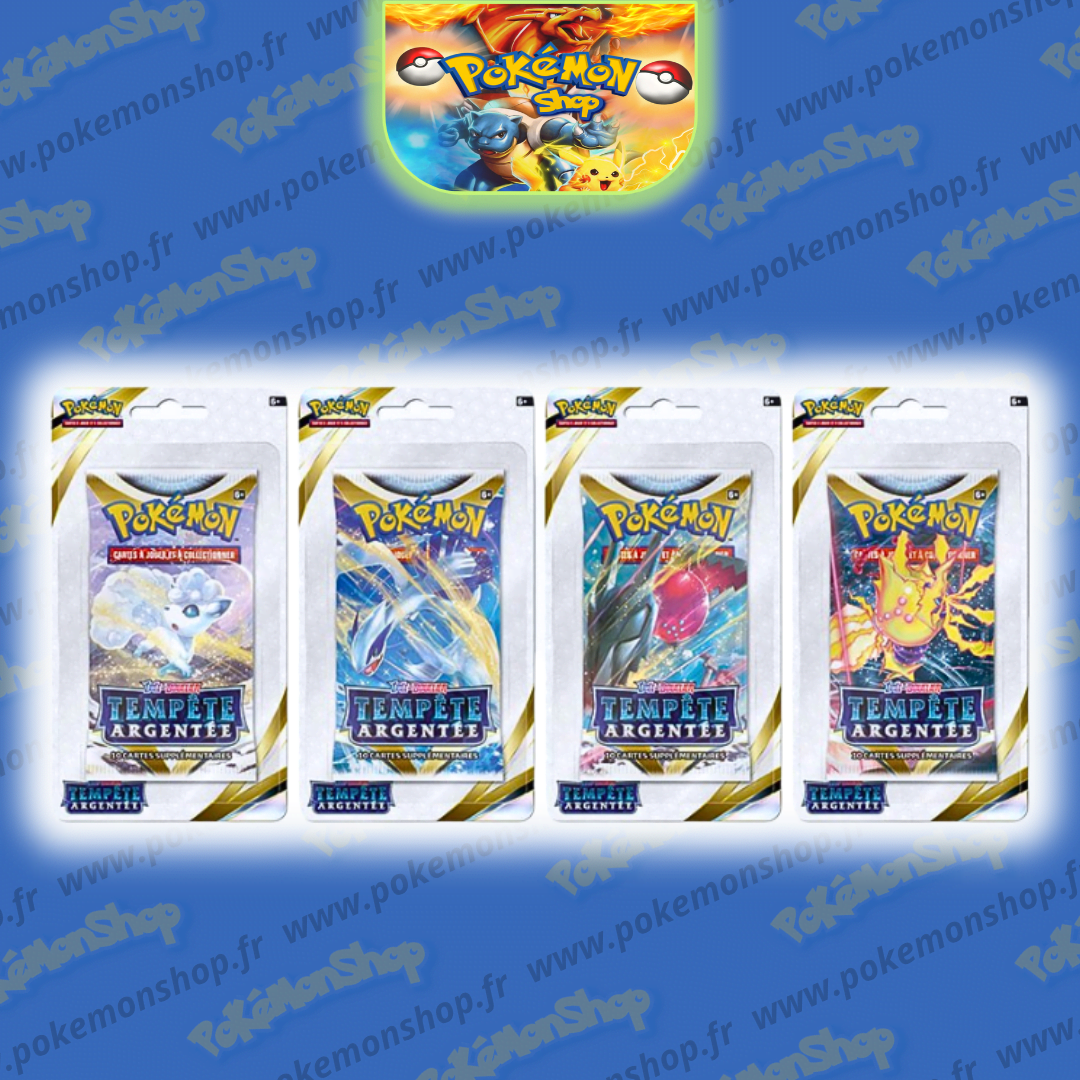 Pokémon EB12 Booster Blister Tempête Argentée Fr Neuf l'unité (aléatoire)