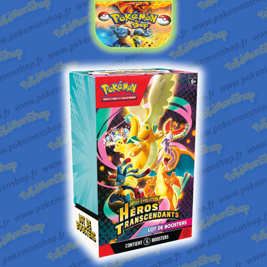 Pokémon Bundle 6 boosters ME2.5 Héros Transcendants Fr