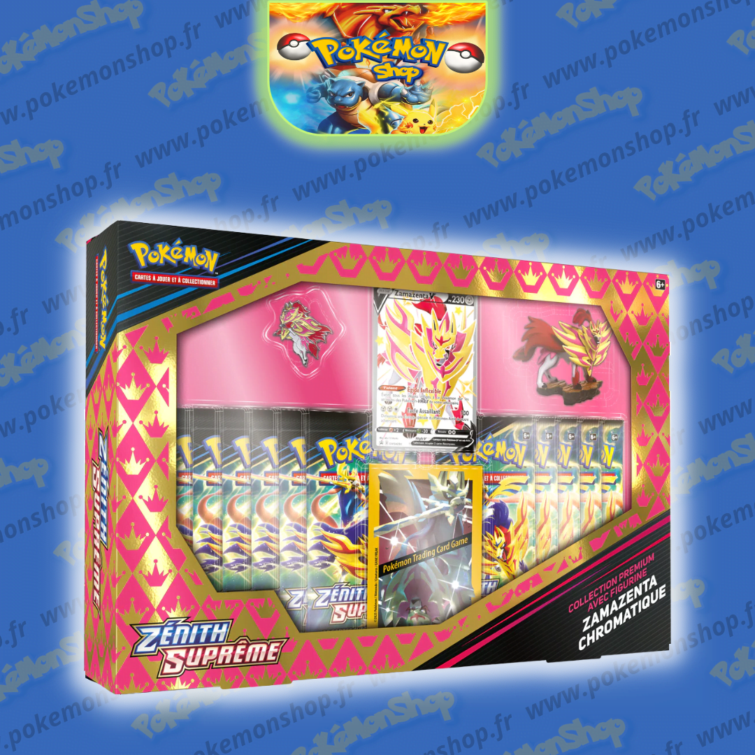Pokébox Sulfura de Galar Epée et Bouclier12.5 Zénith Suprême