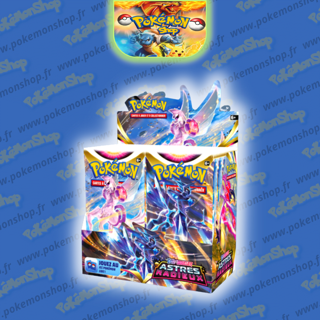 Pokémon Display EB10 Astres Radieux Officiel Fr Neuf + Protection Offerte