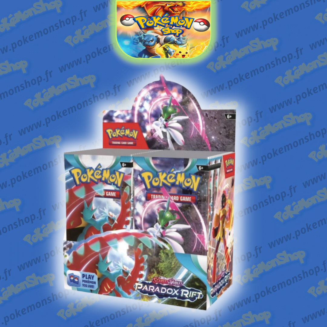 Pokémon Display EV04 Faille Paradoxe Officiel Fr Neuf + Protection Offerte