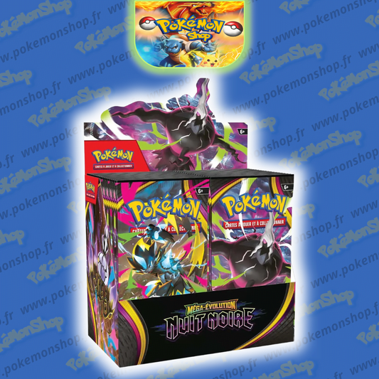 Pokémon ME05 display Nuit Noire ME5 Fr