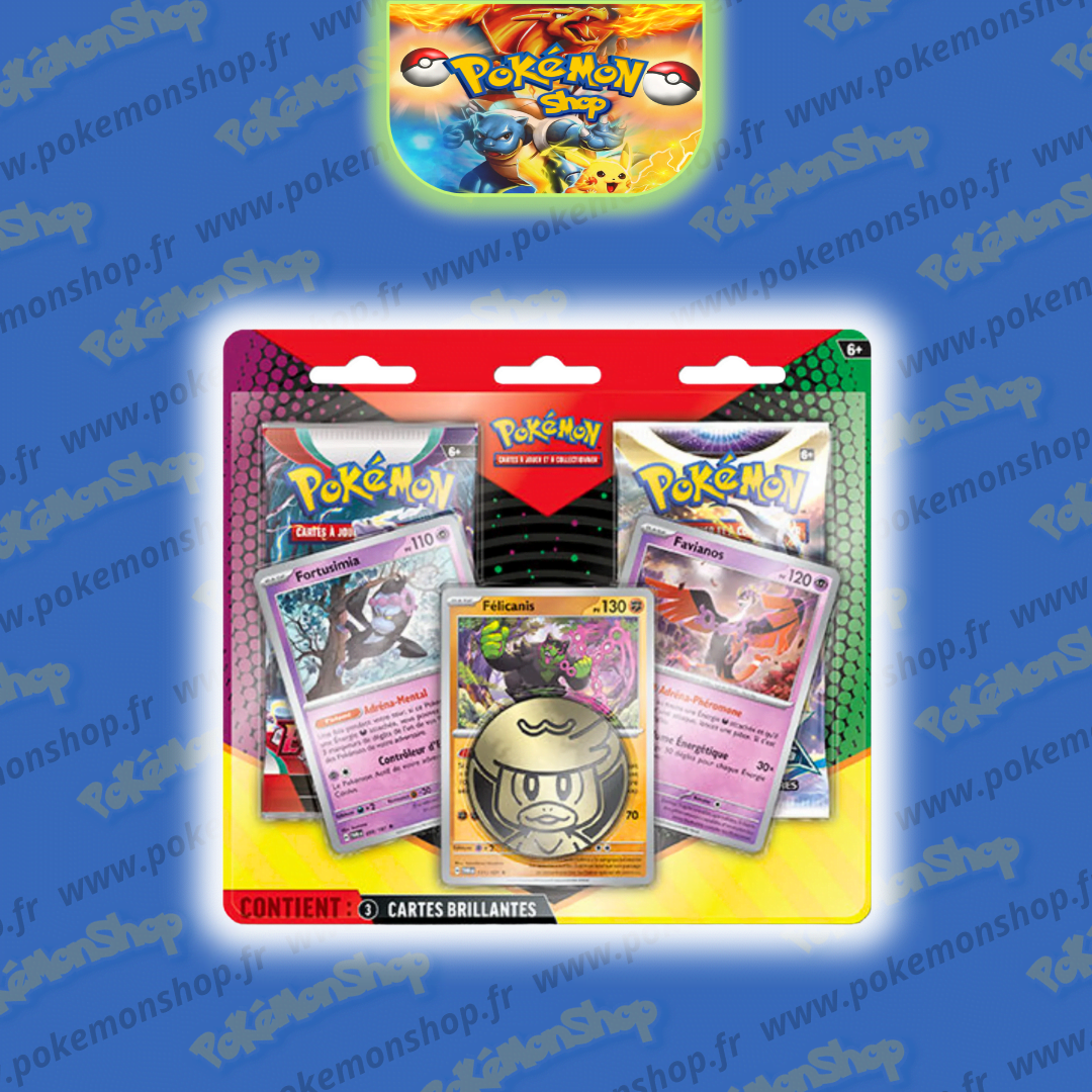 Pokémon DuoPack 2025 EB09 EV01 Fortusimia, Félicanis et Favianos