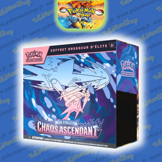 Pokémon ME04 coffret ETB Chaos Ascendant Fr Préco