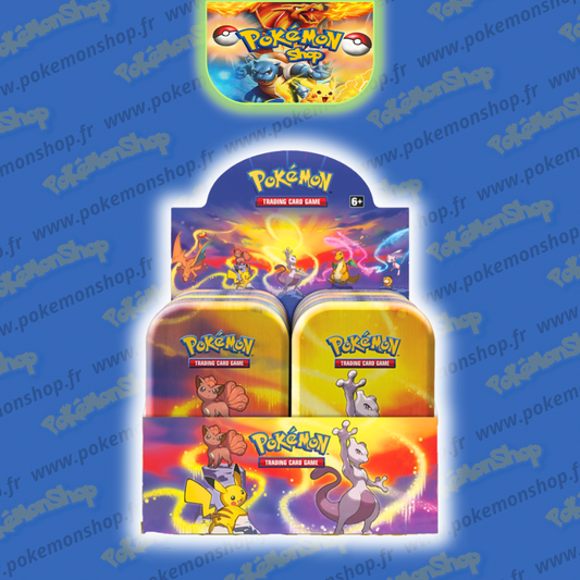 Pokémon Mini tin Pouvoir de Kanto 2025 EB10/EB11 Fr Scellé à l'unité (aléatoire)