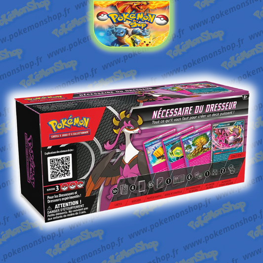 Pokémon EV10 Coffret Nécessaire du Dresseur 2025 Favianos Ex Fr