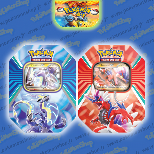 Pokémon Pokébox EV02 Légendes de Paldea Koraidon ex et Miraidon ex