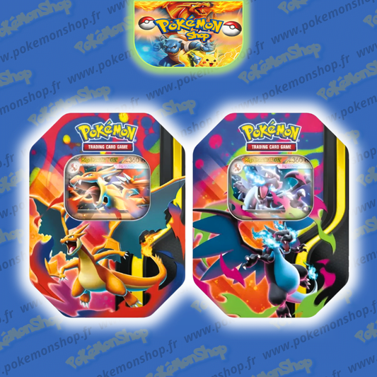 Pokémon Lot de 2 Pokébox Mega Dracaufeu X et Y Fr