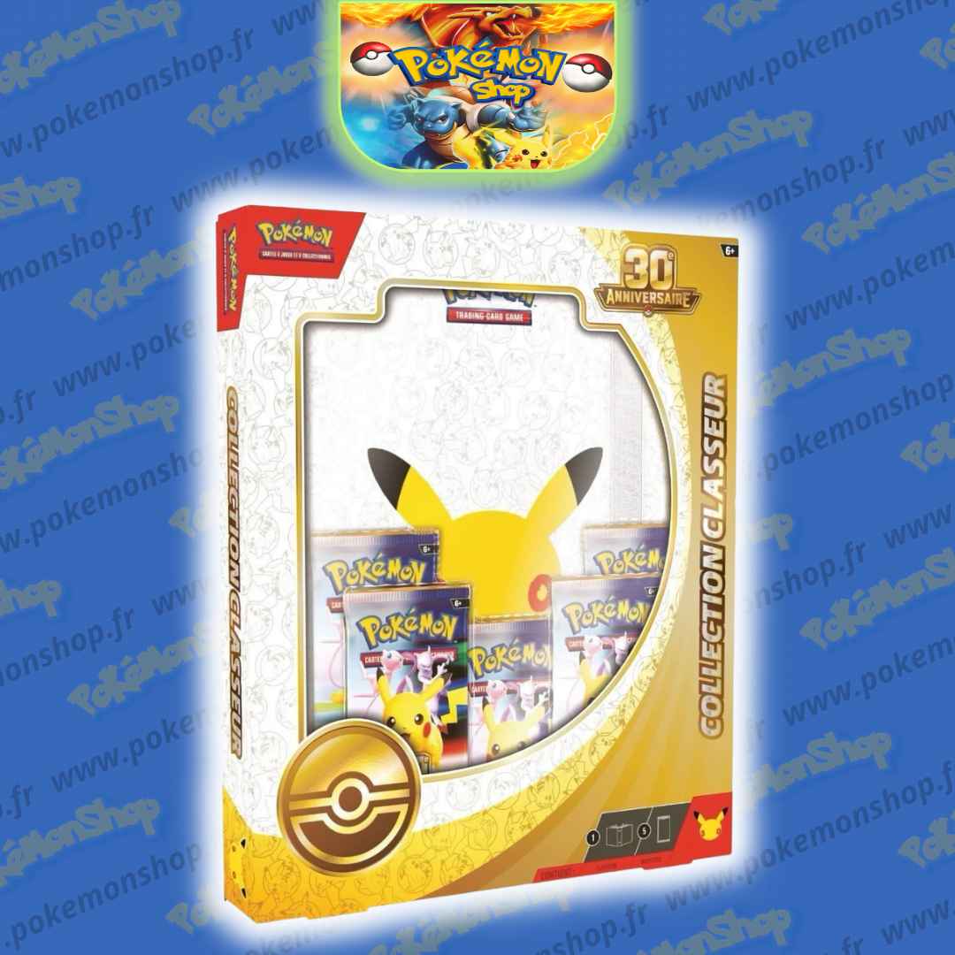 Pokémon Coffret Classeur 30 Ans FR Neuf Scellé