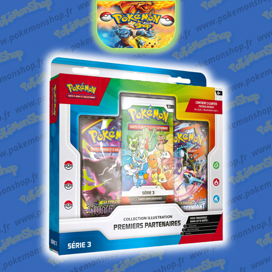 Pokémon Coffret 30 Ans Collection Premiers Partenaires Série 3 FR