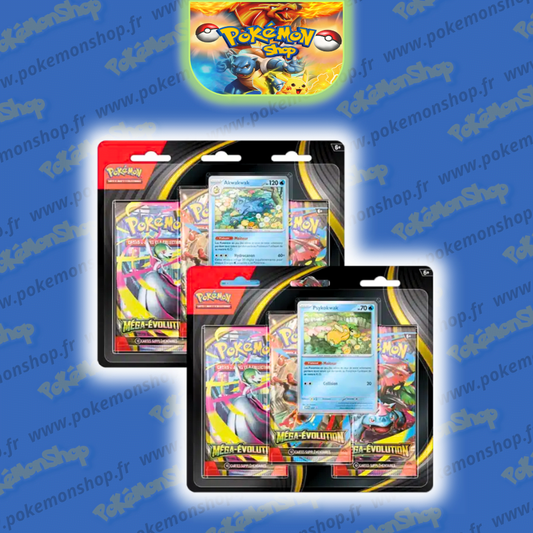 Pokémon ME01 Tripack Mega Evolution x2