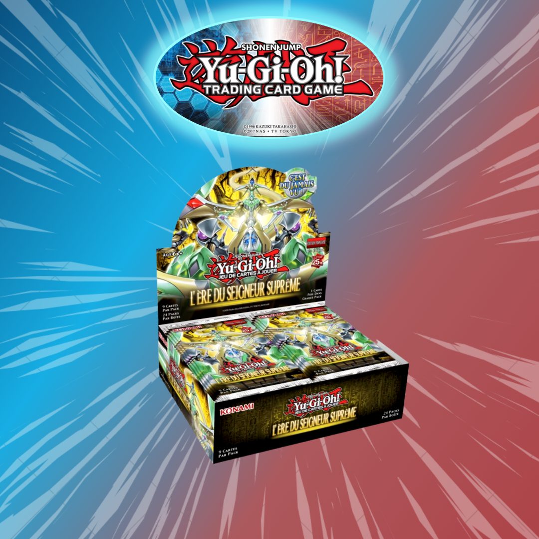 Yu-Gi-Oh Display x24 boosters L'Ère du Seigneur Suprême Fr – Pokémonshop
