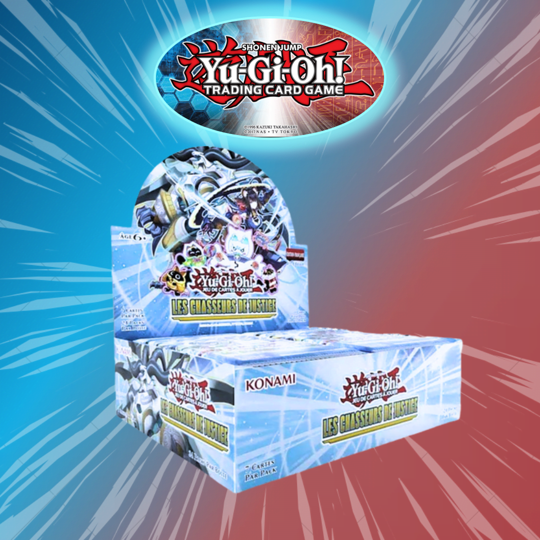 Yu-Gi-Oh! Display x 24 Boosters Les Chasseurs de Justice JUSH