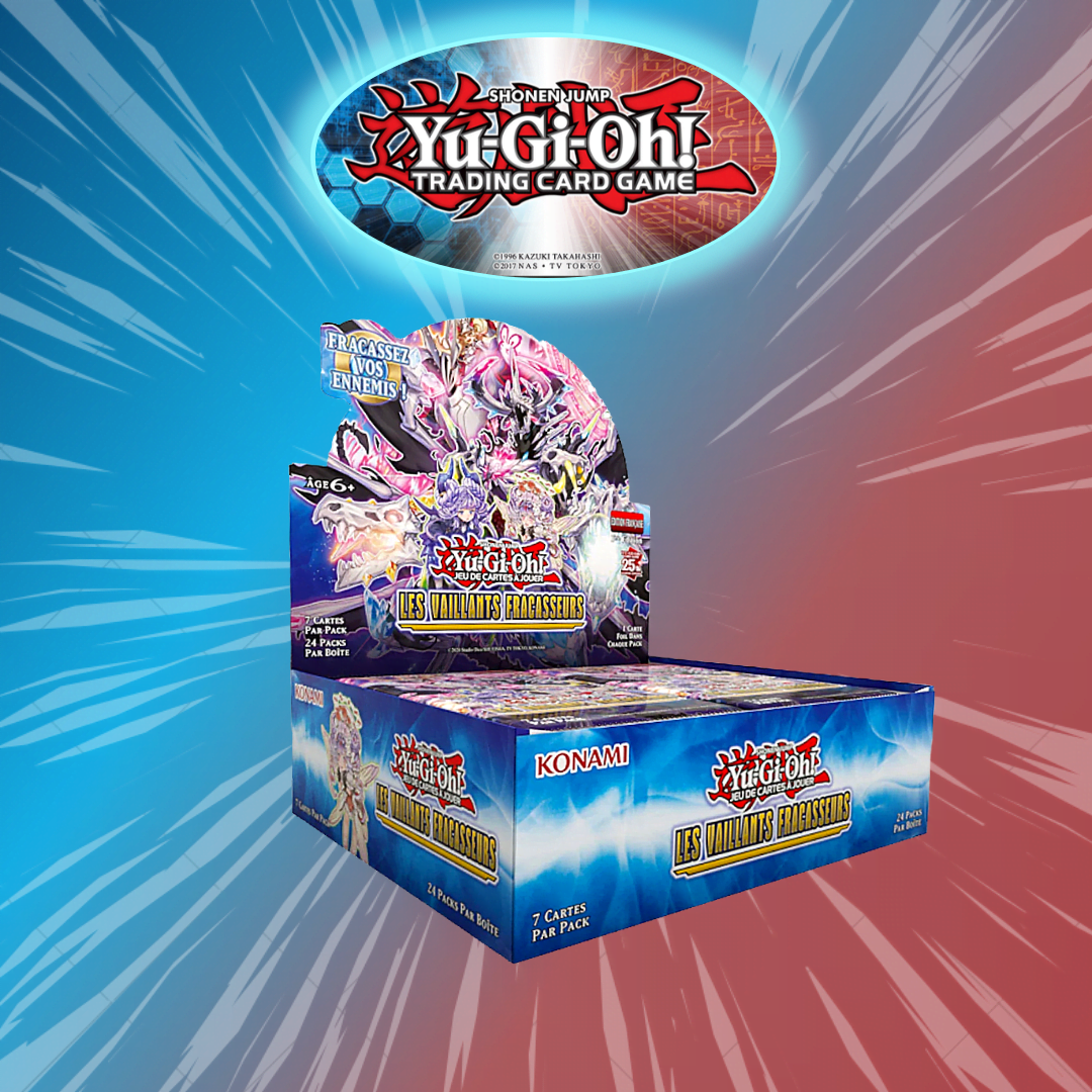 yugioh 24 boosters les vaillants fracasseurs