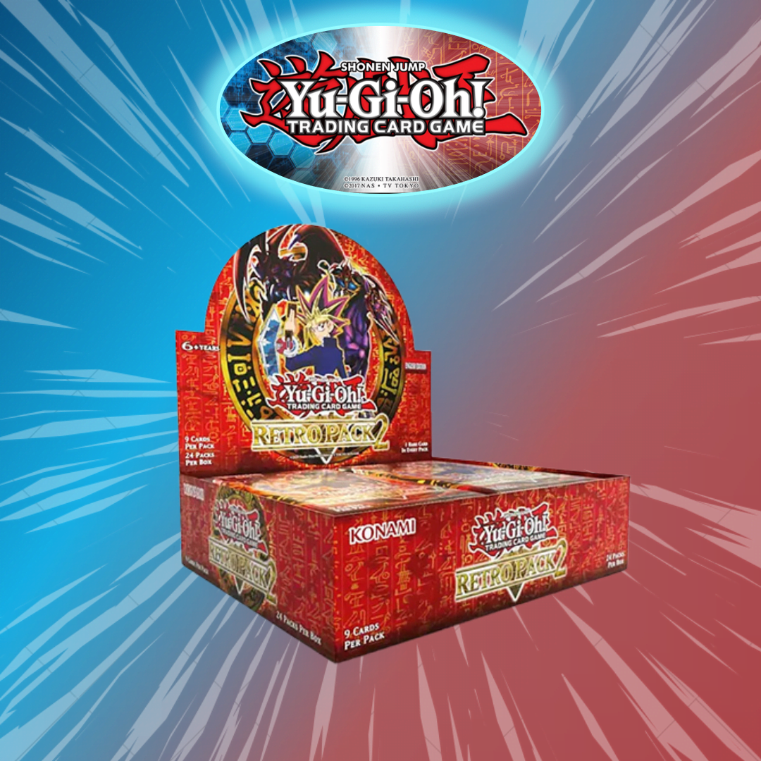display yu gi oh! retro pack 2