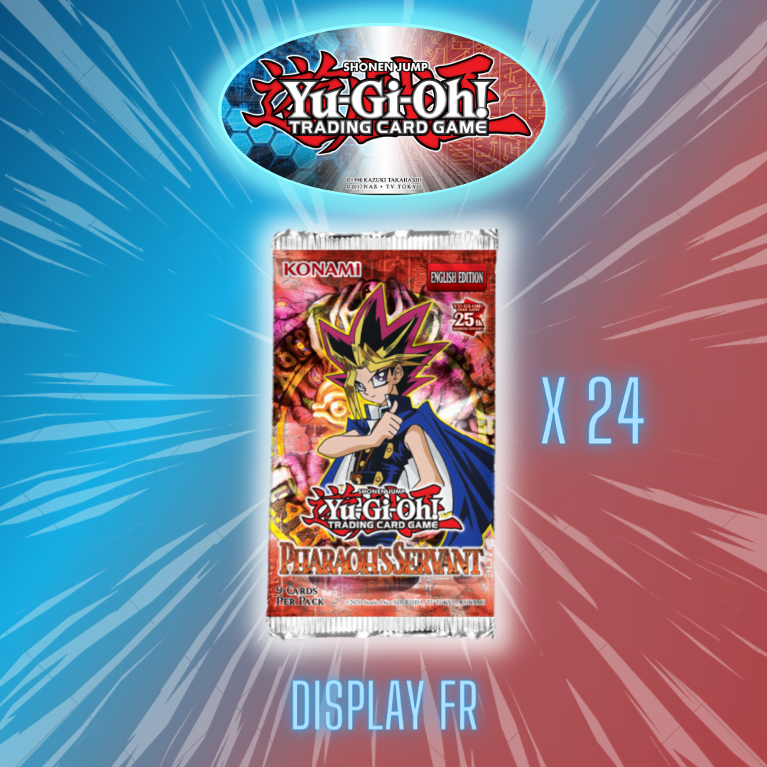 Yu-Gi-Oh Display x24 boosters Serviteurs du Pharaon Fr Précommande ...